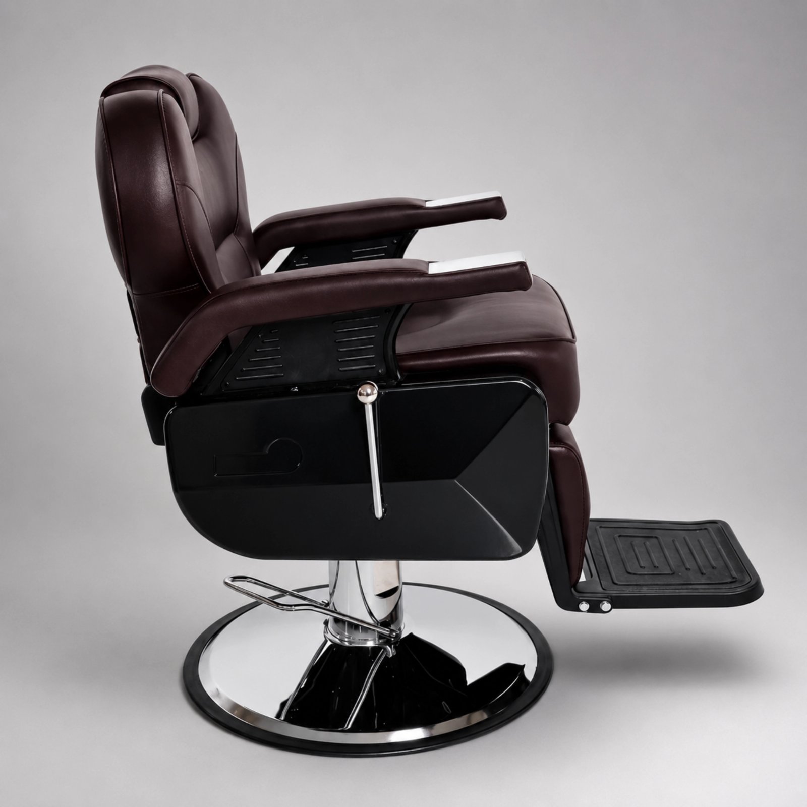 Sillón Barbero con Diseño Moderno Pro Harly Brown Premium 4