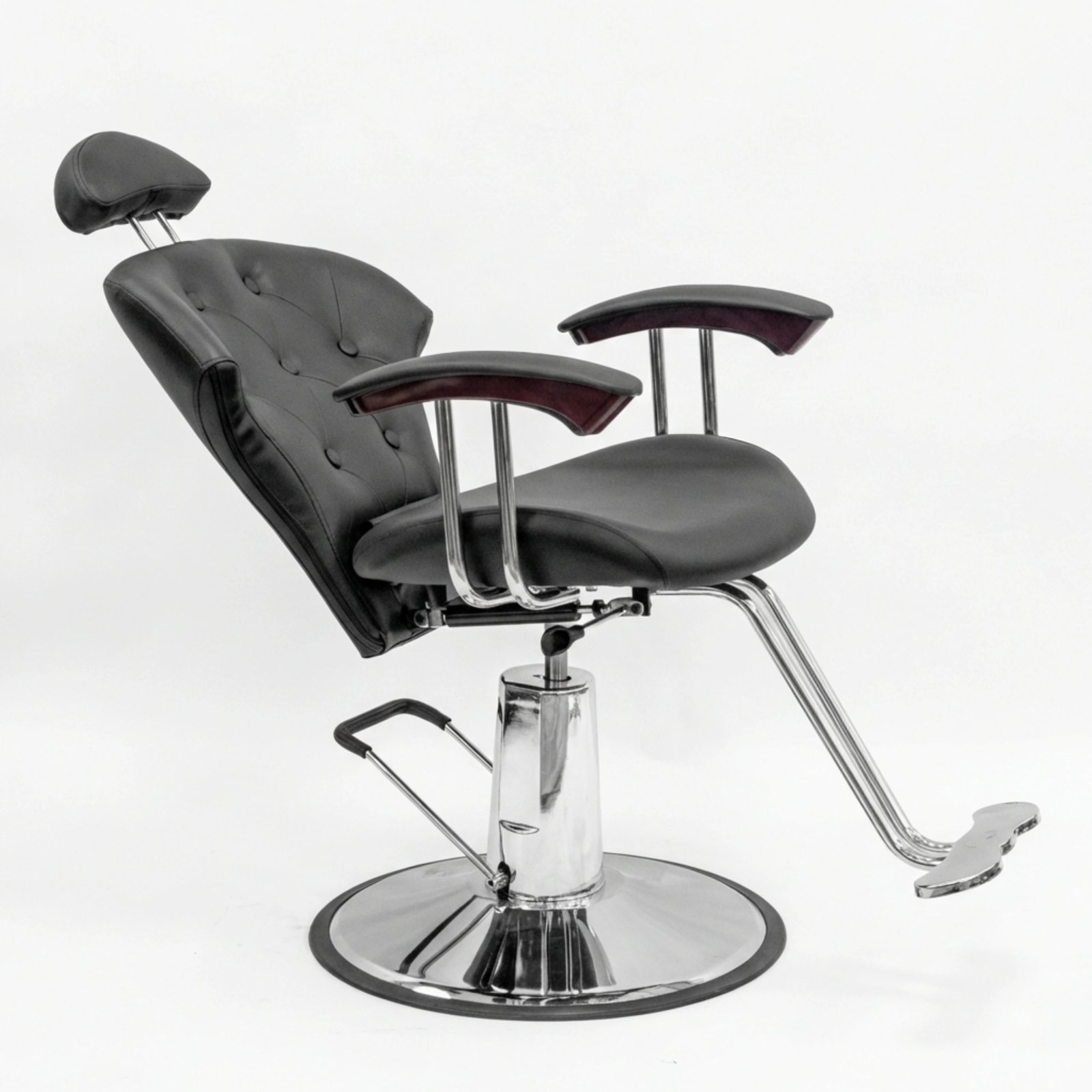 Sillón Barbero Hidraulico Elegante Ethan 4