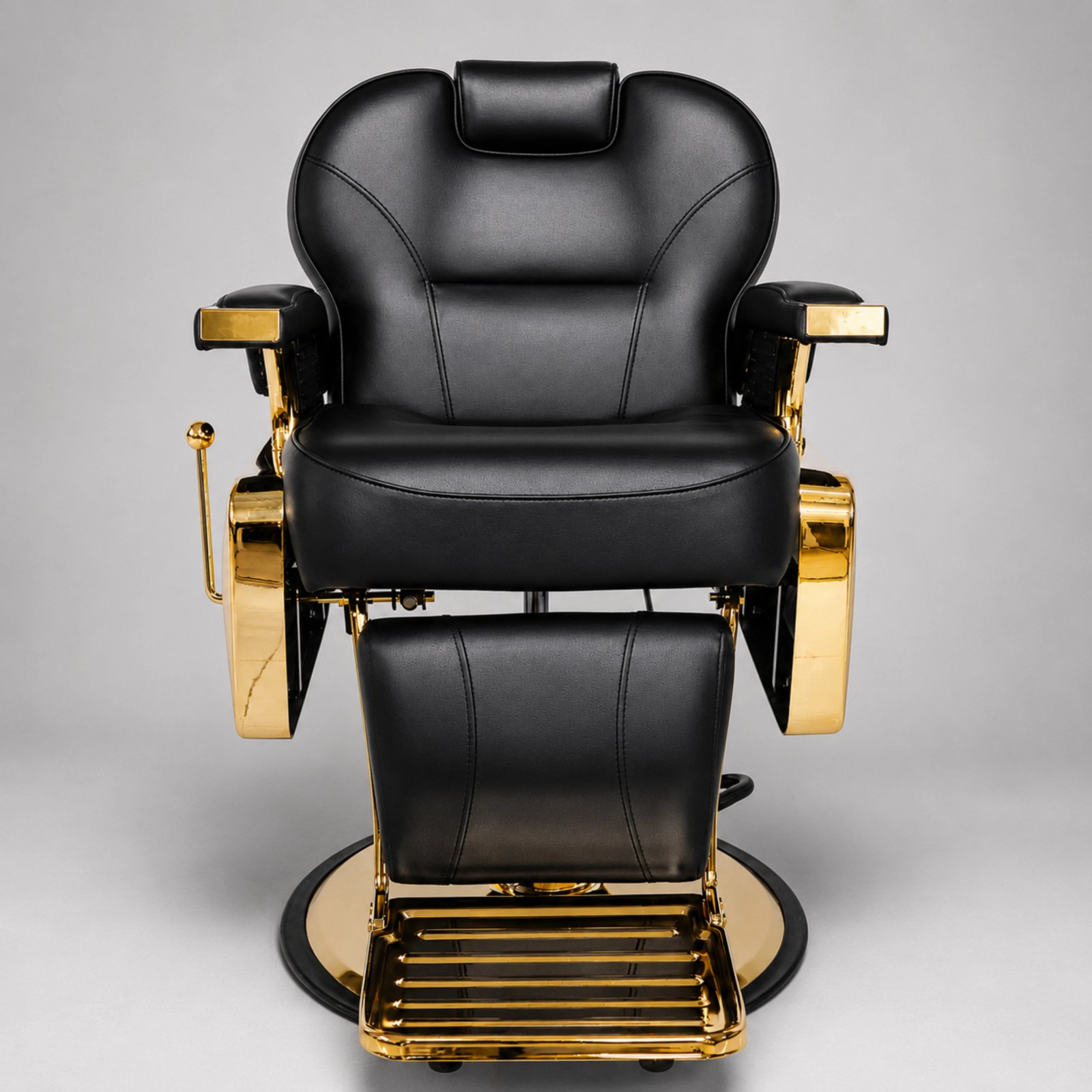 Sillón Barbero con Estilo Innovador - HARLY GOLD MASTER CLASICO 3
