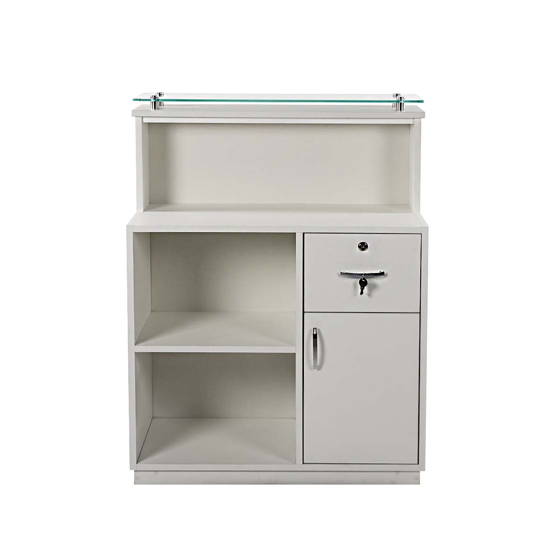 Counter de Recepción White Black. 4
