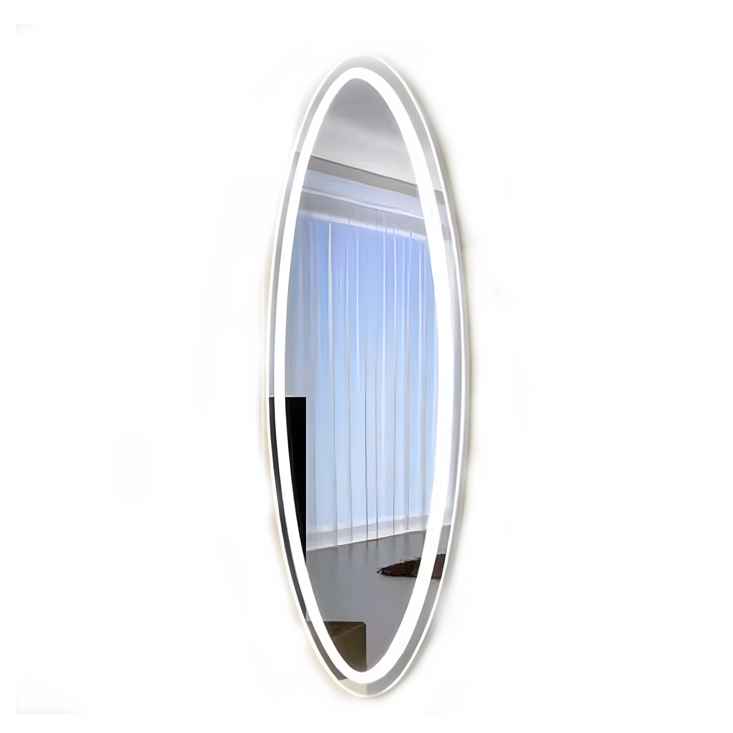 Espejo LED Ovalado con Estilo Elegante Lamec