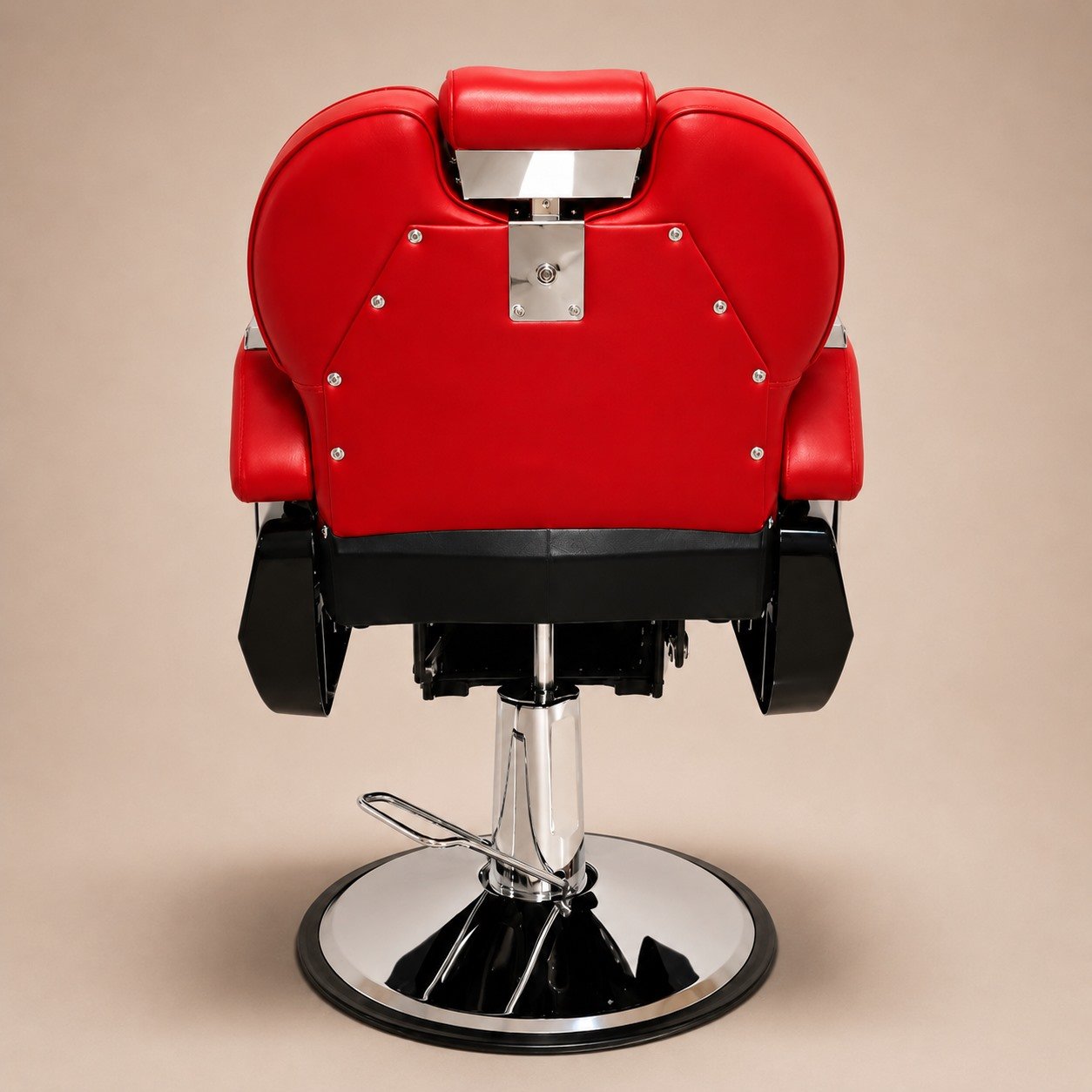 Sillón Barbero Estilo Vibrante y Top -Harly red Premium 4