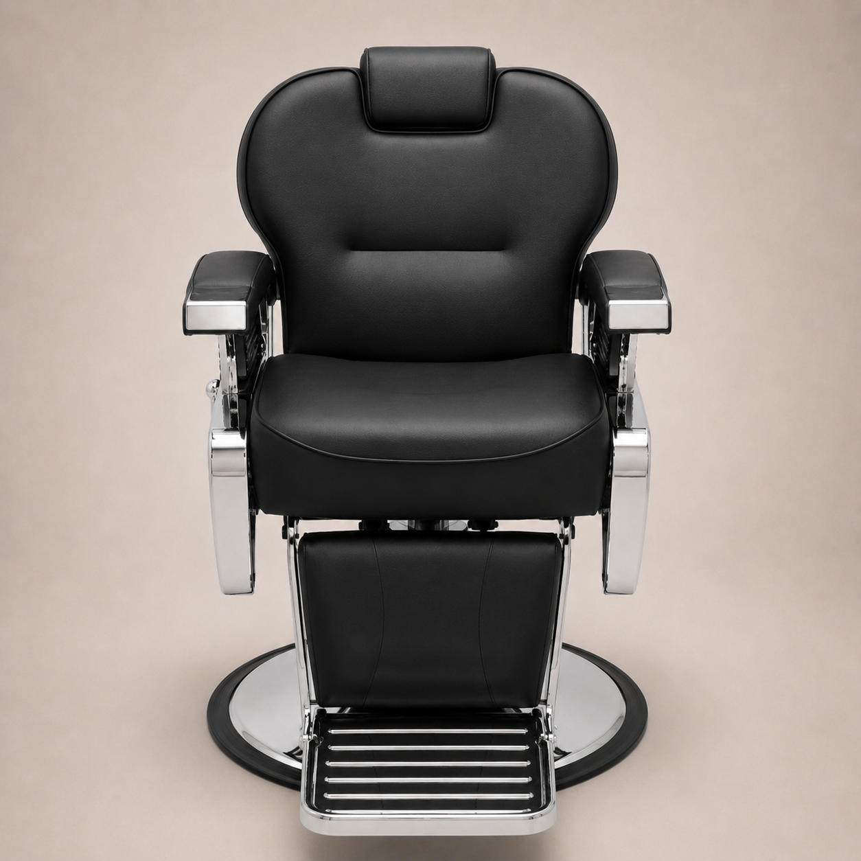 Sillón Barbero Harley Negro Reclinable 2