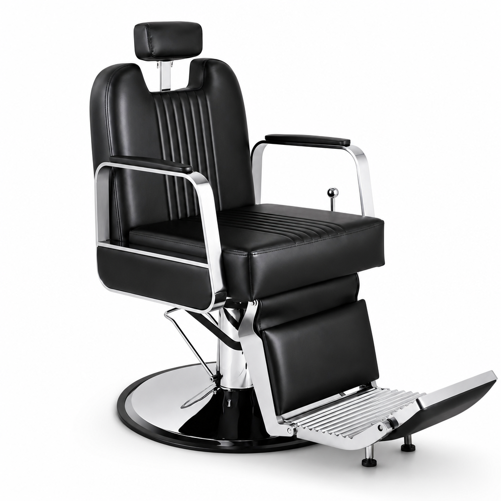 Sillón Barbero Con Diseño Moderno Único Hark