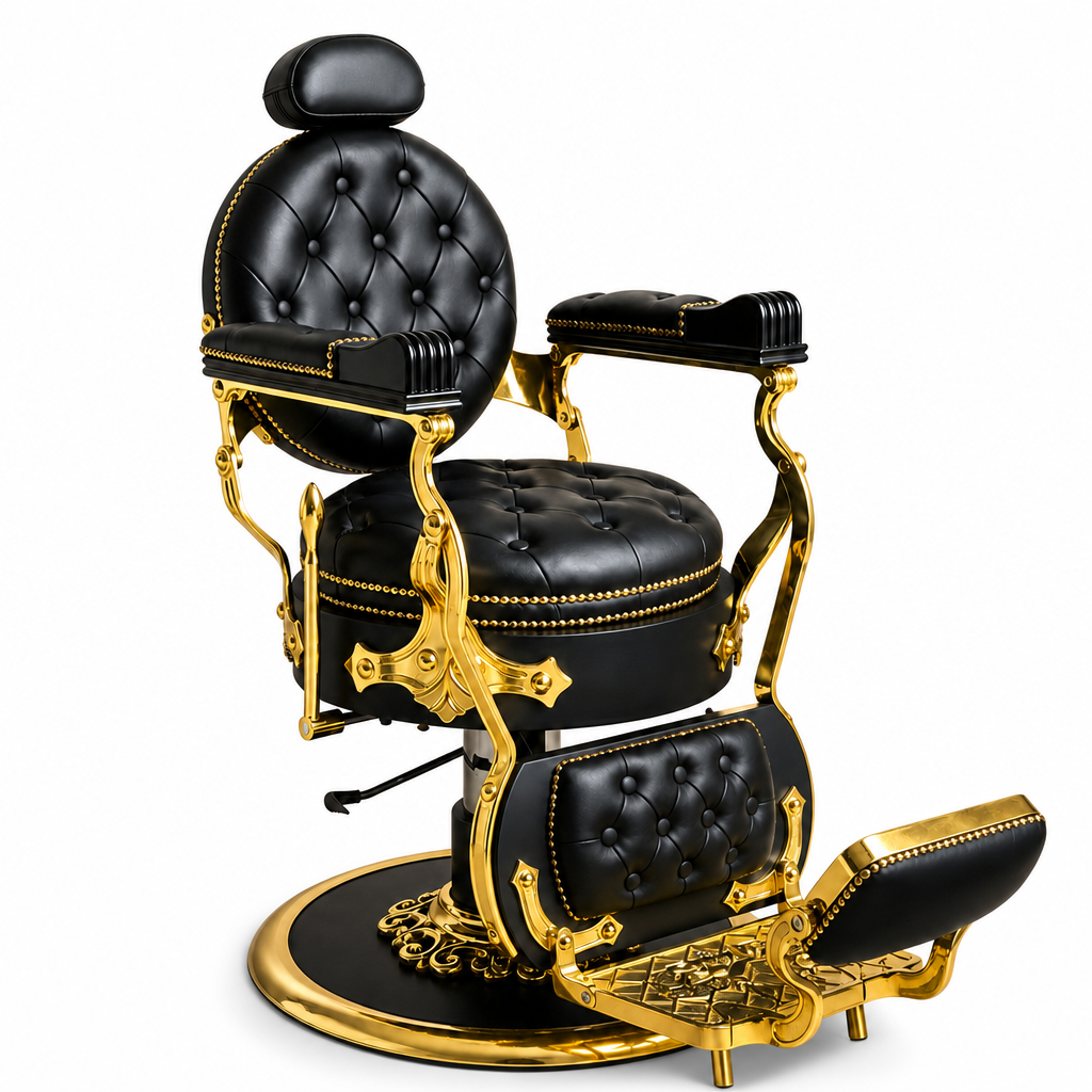 Sillón Barbero con Innovación Exclusiva Golden Premium