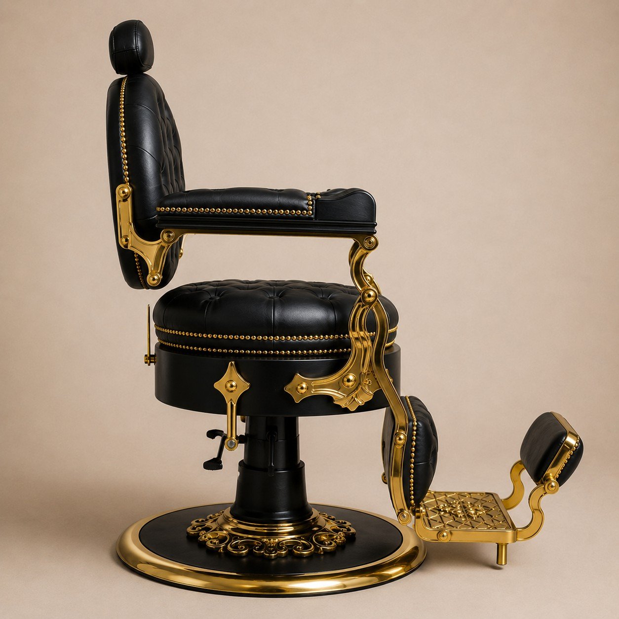 Sillón Barbero con Innovación Exclusiva Golden Premium 3