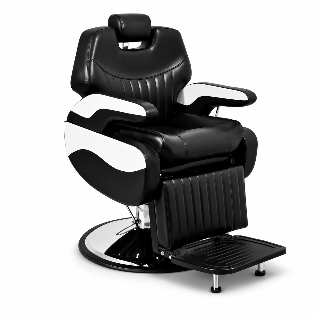 Sillón Barbero Con Confort Equilibrado Koken Panda Classic