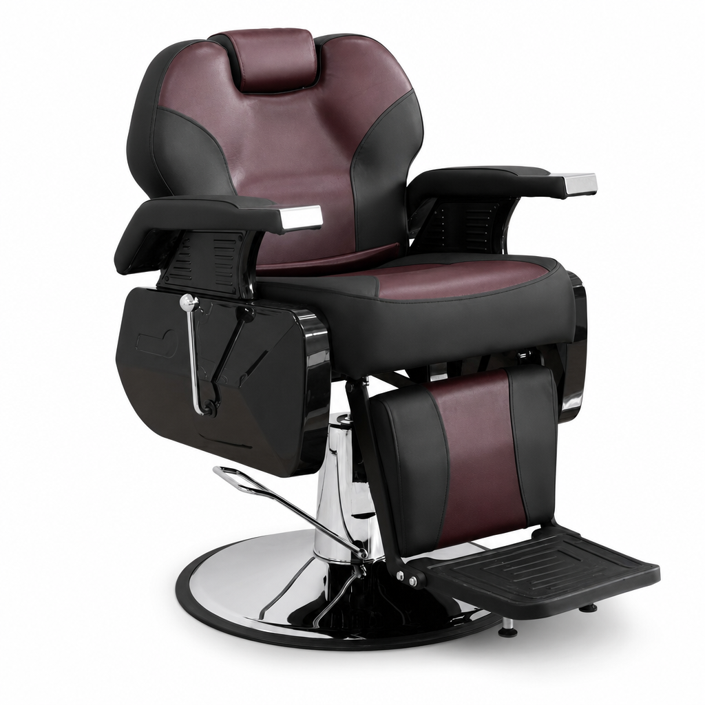 SILLON BARBERO HARLY PRIMIUM - COLOR negro marron