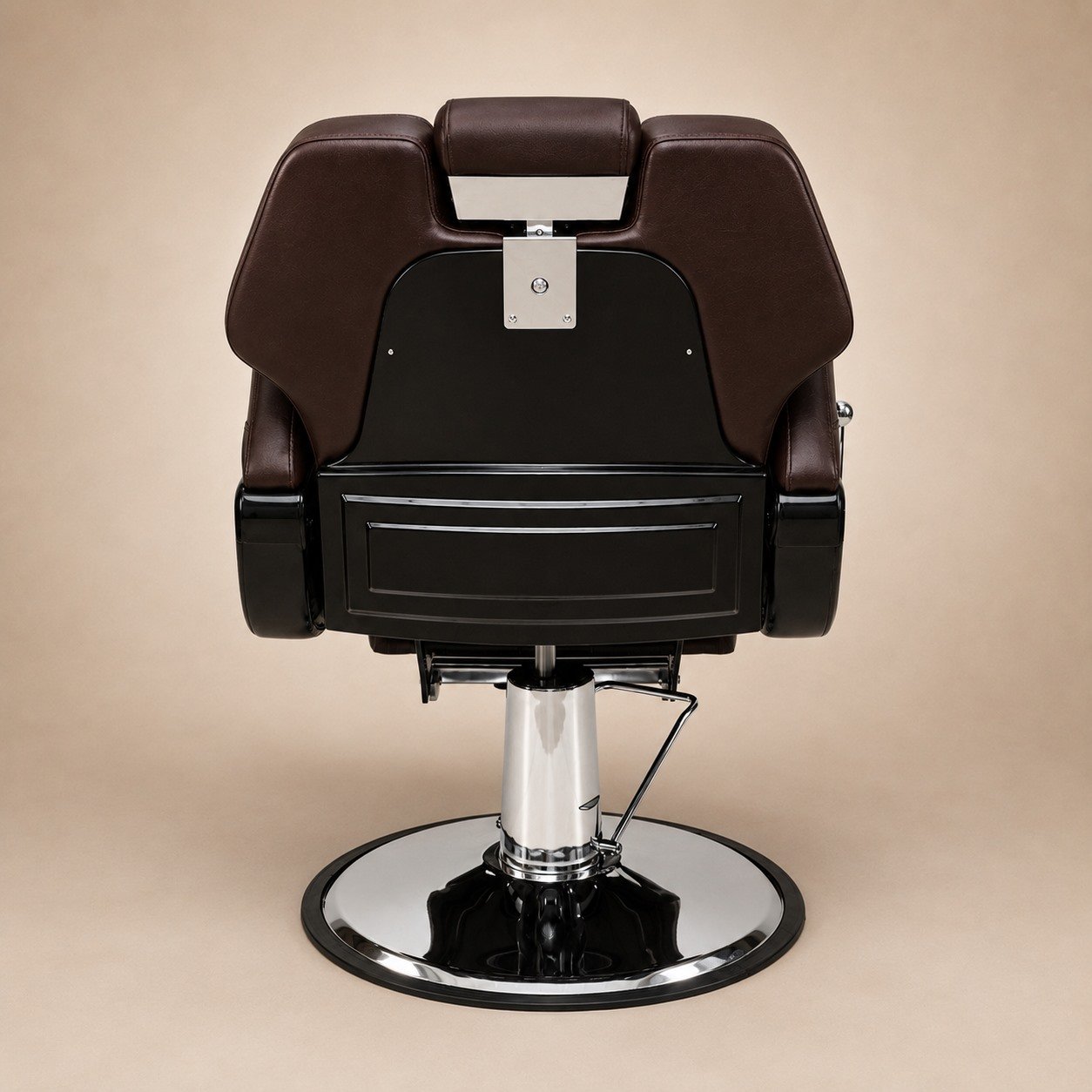 Sillón Barbero Estilo Elegante Único Harly Brown Classic 4