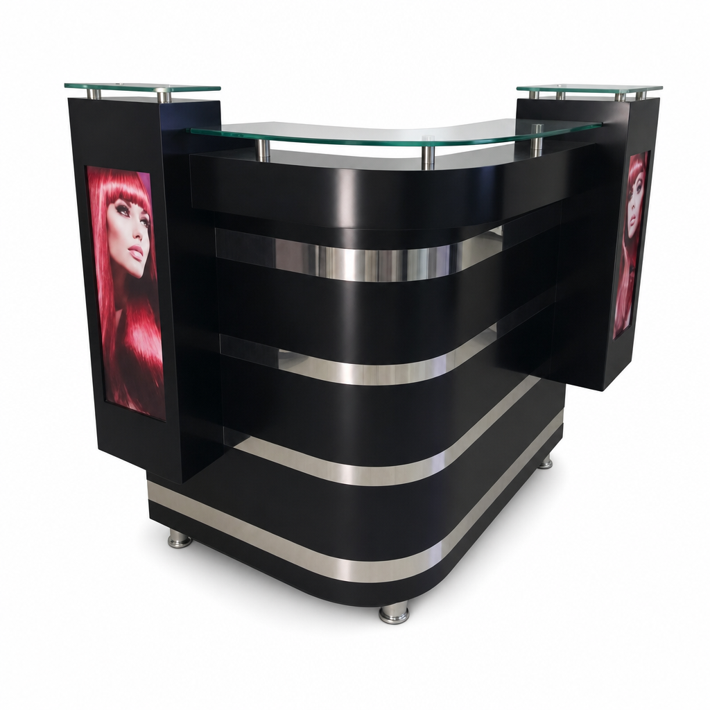 Counter de Recepcion Black Vistoso