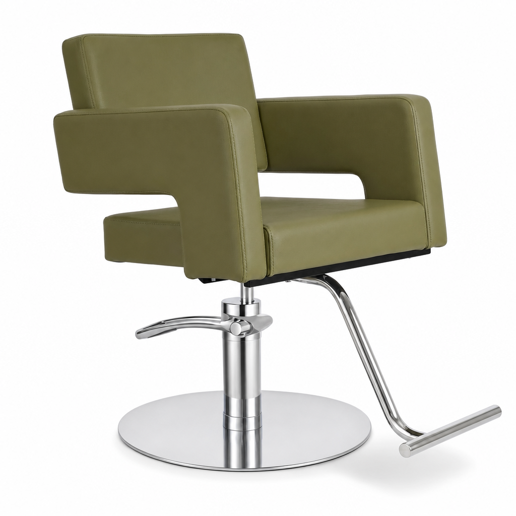 Silla De Salon Verde Olivo LIAM