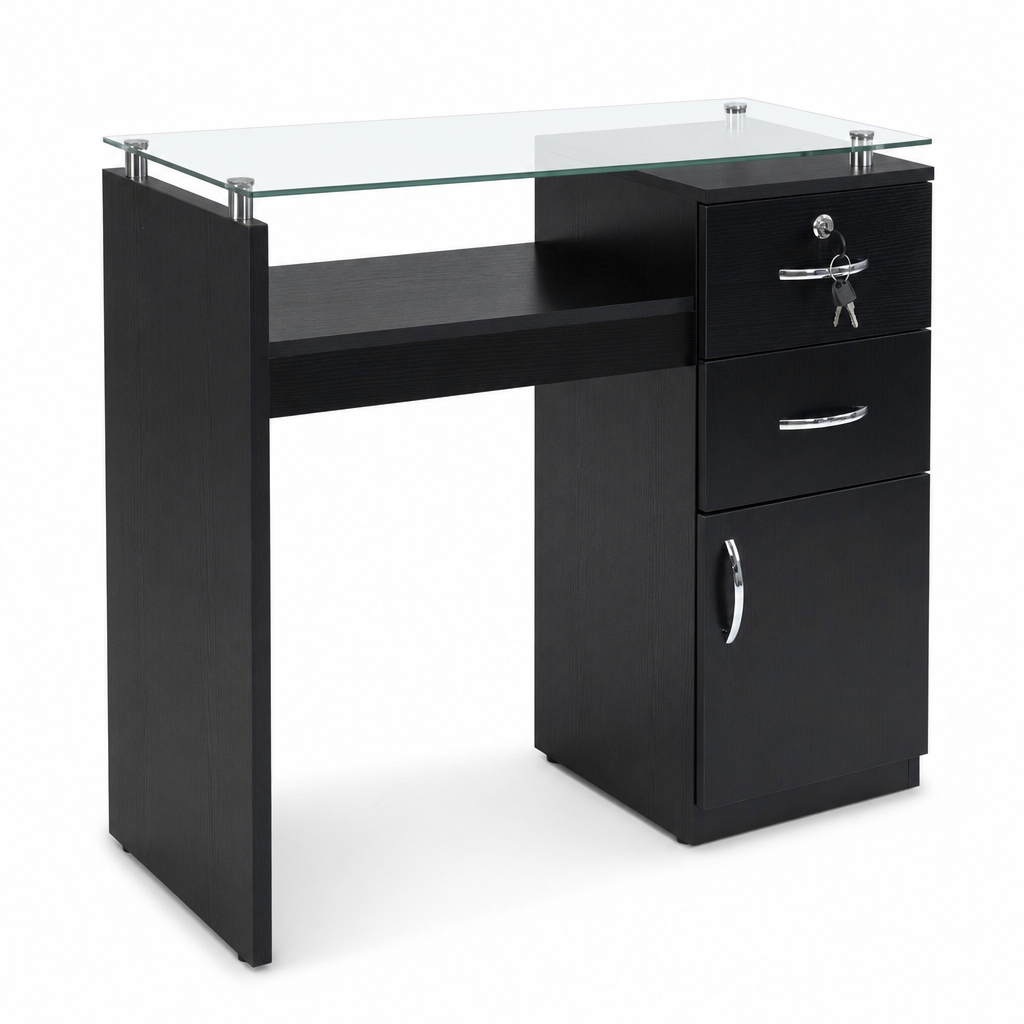 Mesa de Maquillaje Black GOR
