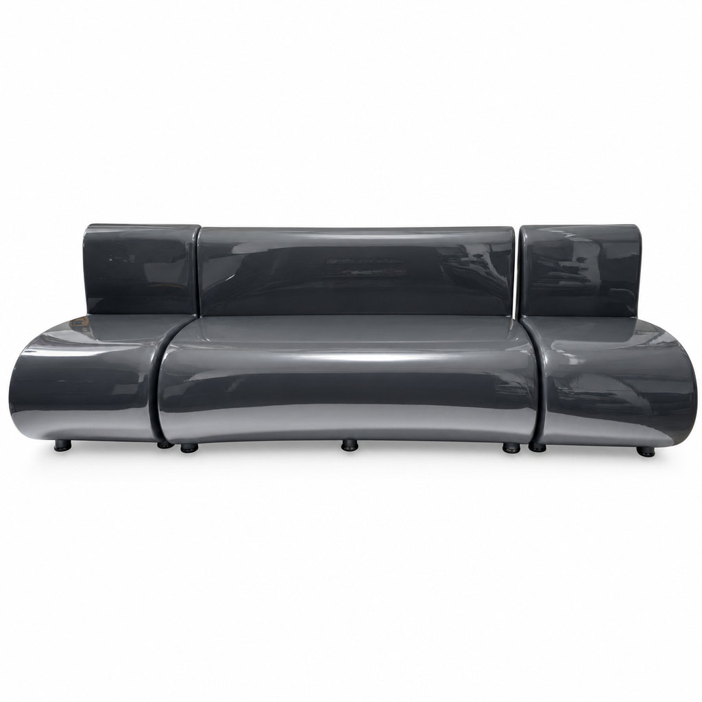 Sillon De Espera Comoda Negra DIAM