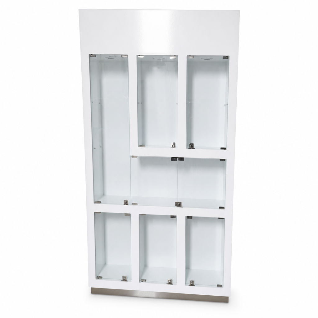 Exhibidor Vitrina Estilo Blanco KATRIN