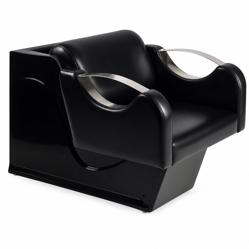 Cuerpo Lavacabeza Negro Ergonomico KENY