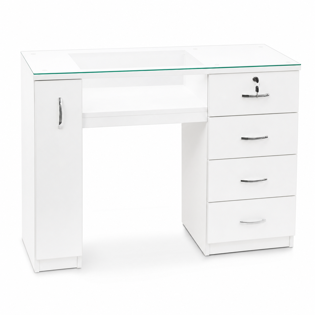 Mesa Manicure Moderno con Elegancia Isis