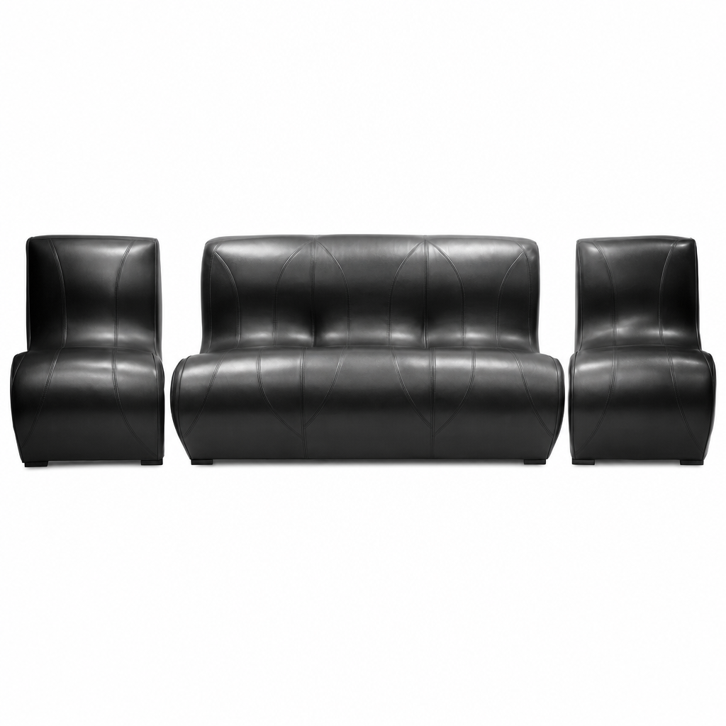 Juego Sillón de Espera Estilo con Clase Eva - Juego Sillón