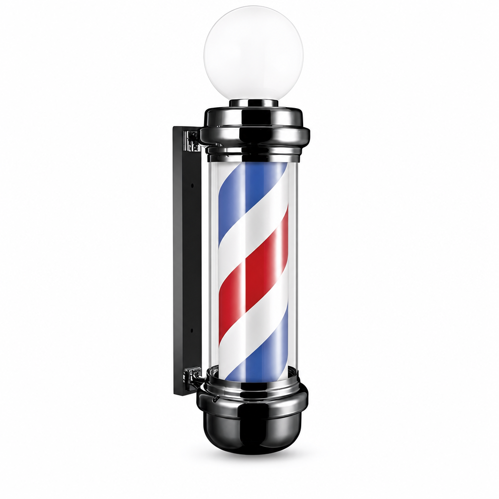 Pole Barber Giro Clásico con Estilo Box