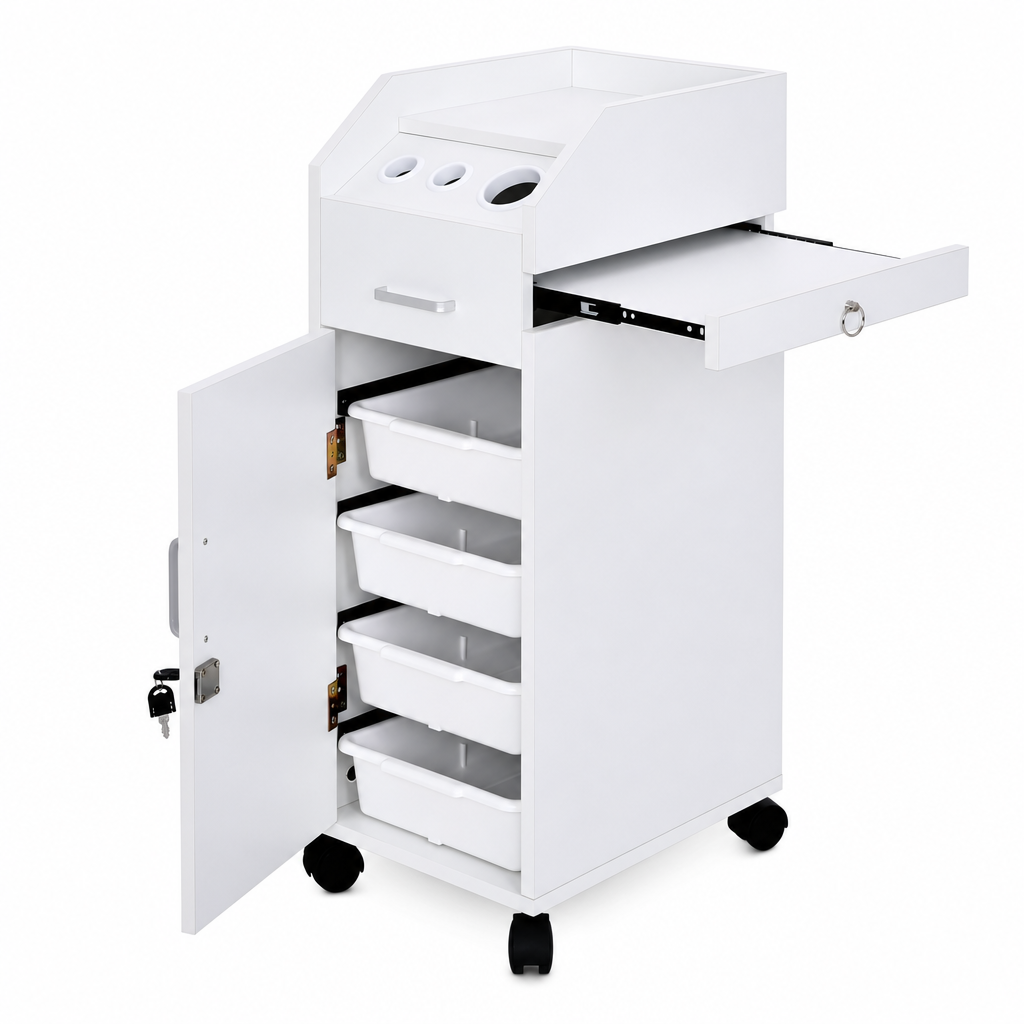 Carrito Auxiliar Ideal De Uso Exigente Clean
