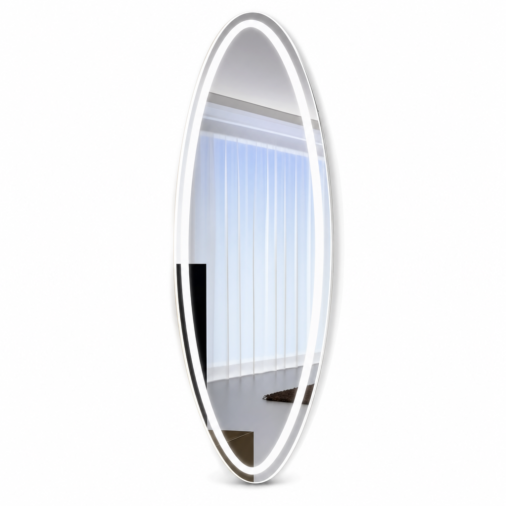 Espejo LED Ovalado con Estilo Elegante Lamec