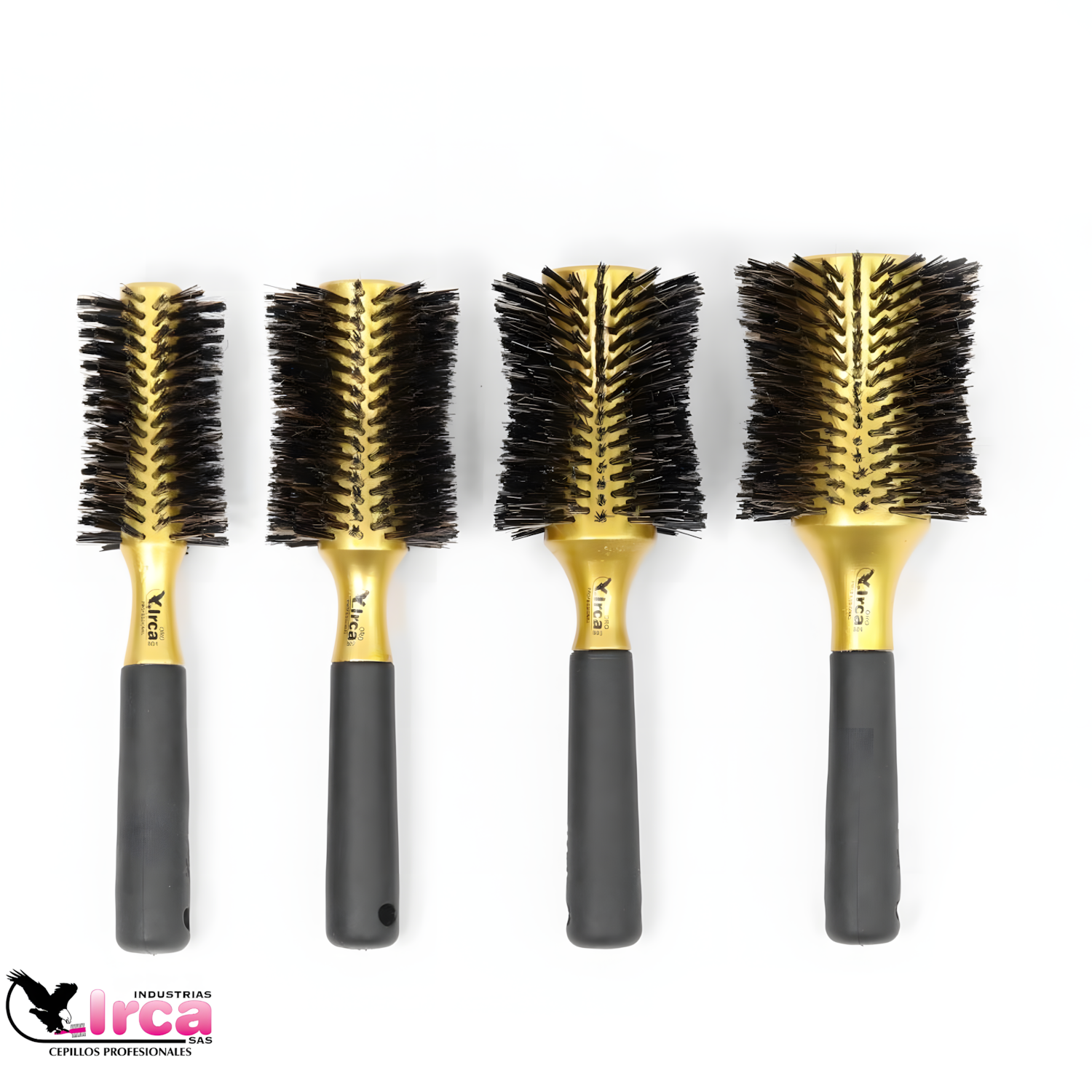 Kit Cepillos Oro Profesionales Únicos Irca - Kit 7