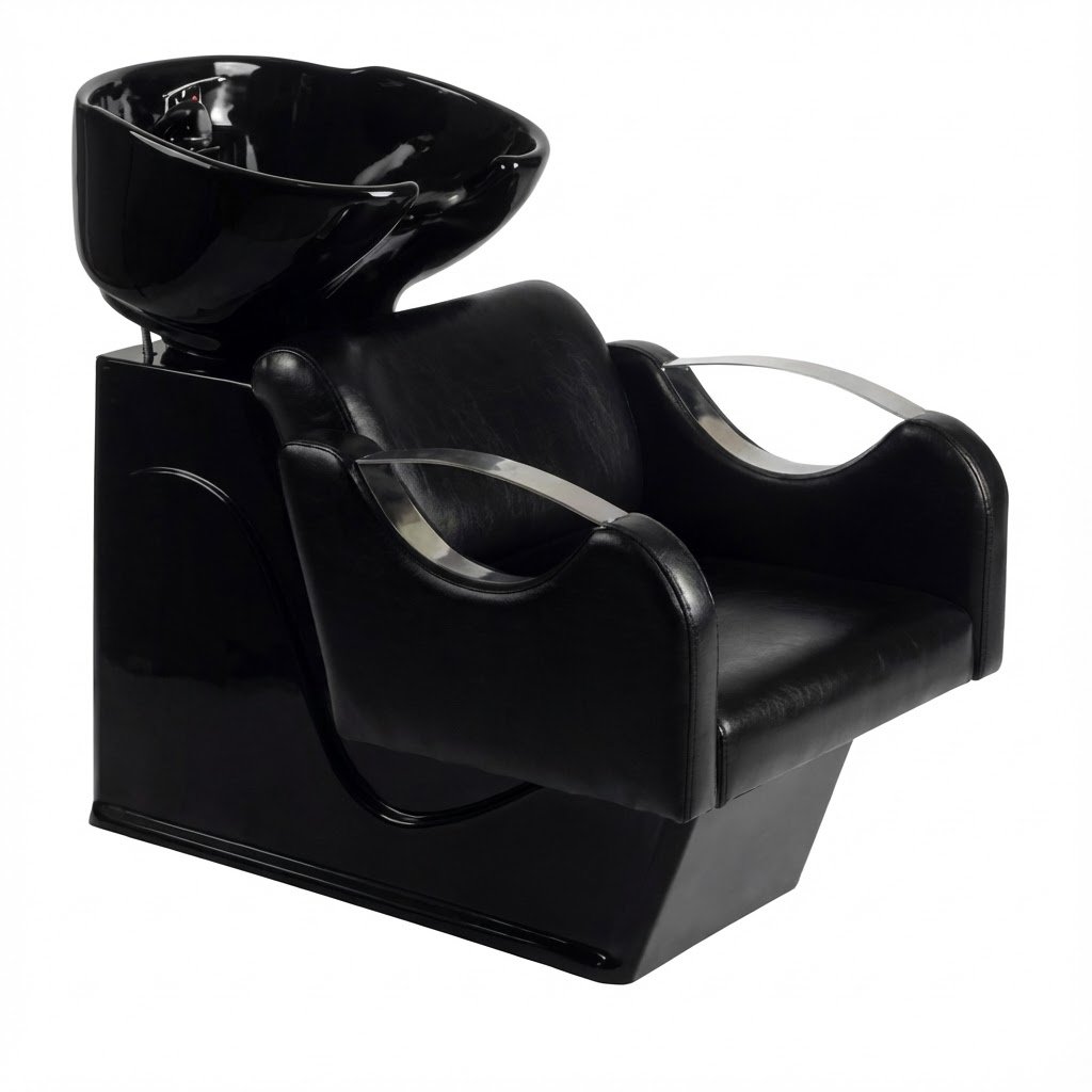 Lavacabeza Negro Ergonomico KENY