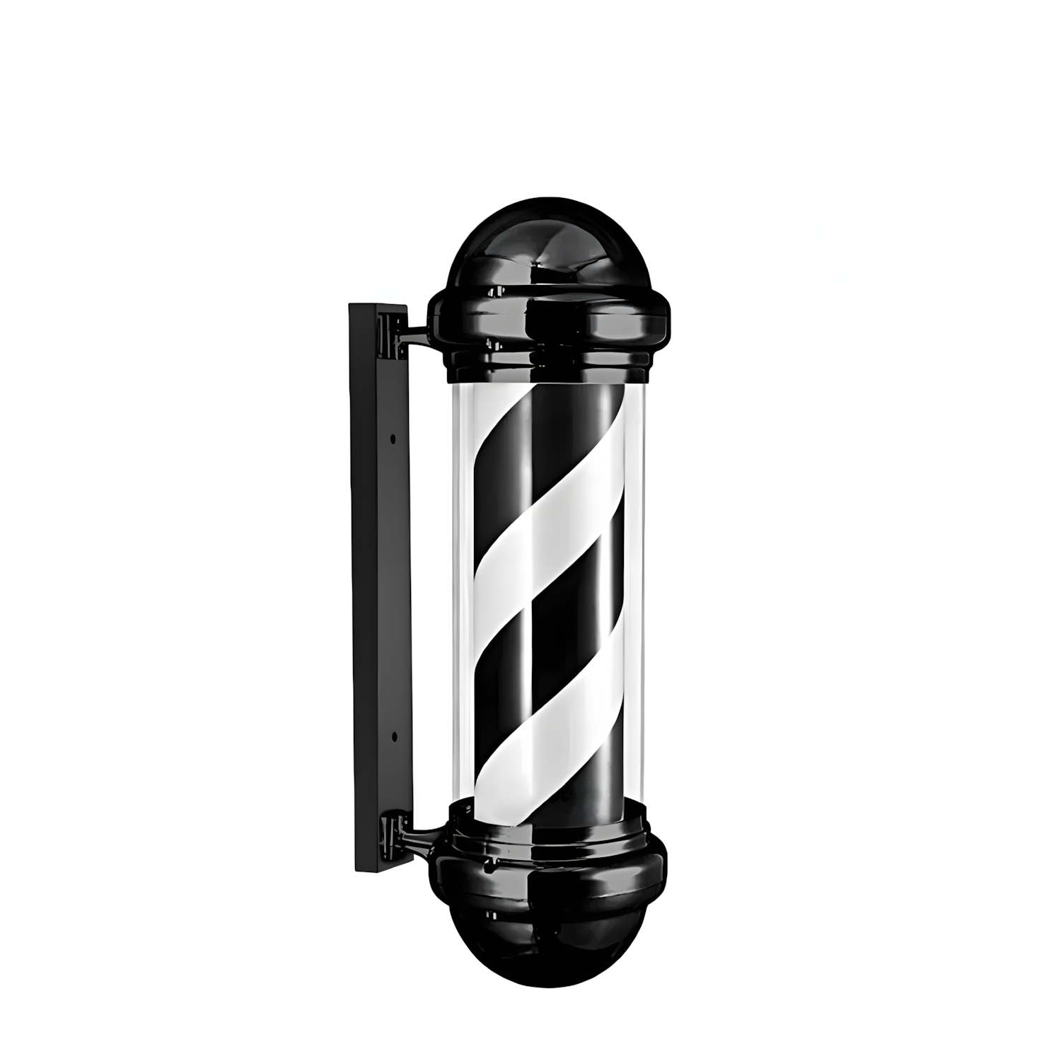 Pole Barber Fachada con Estilo Moderno
