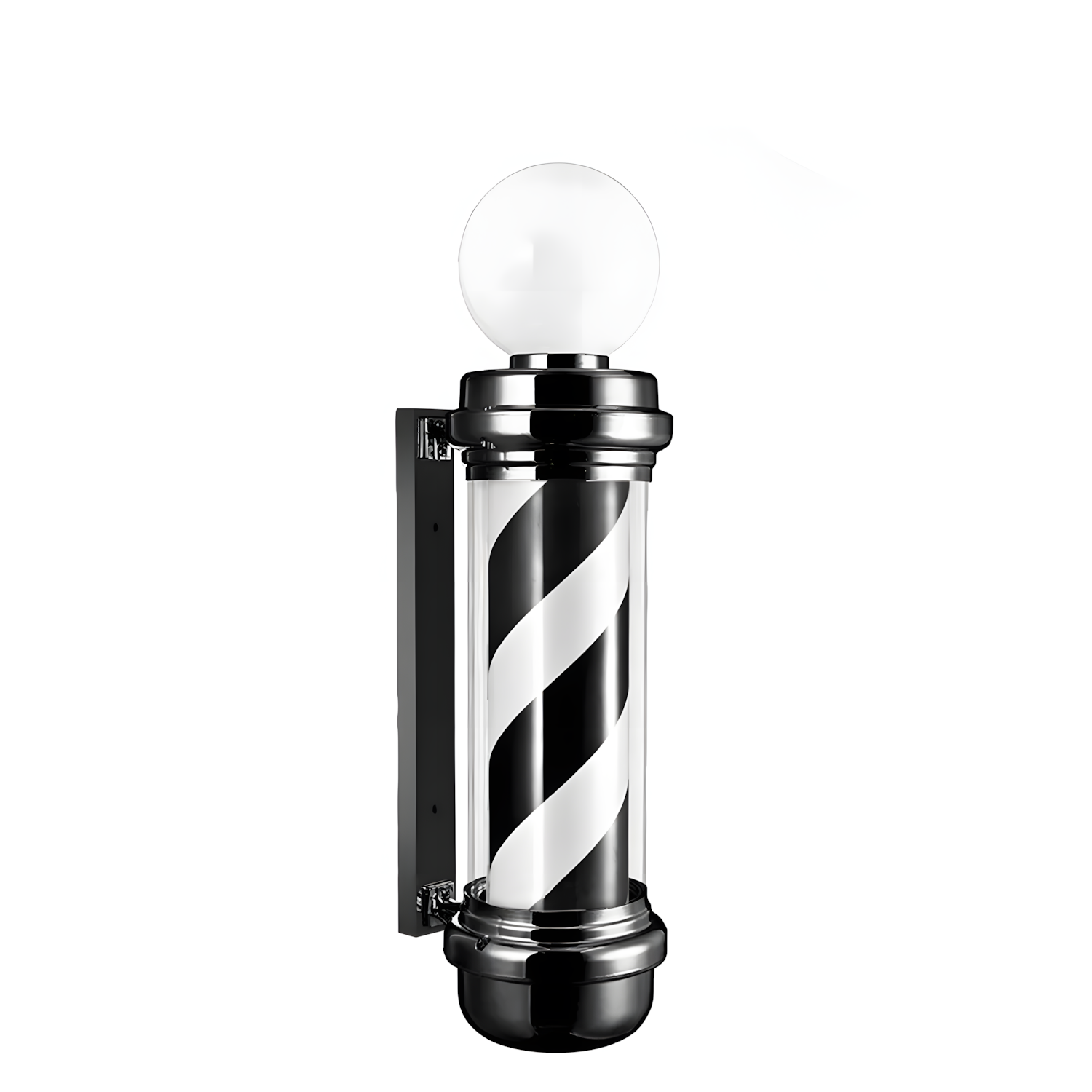 Pole Barber Giro Elegante e Impactante Wolf