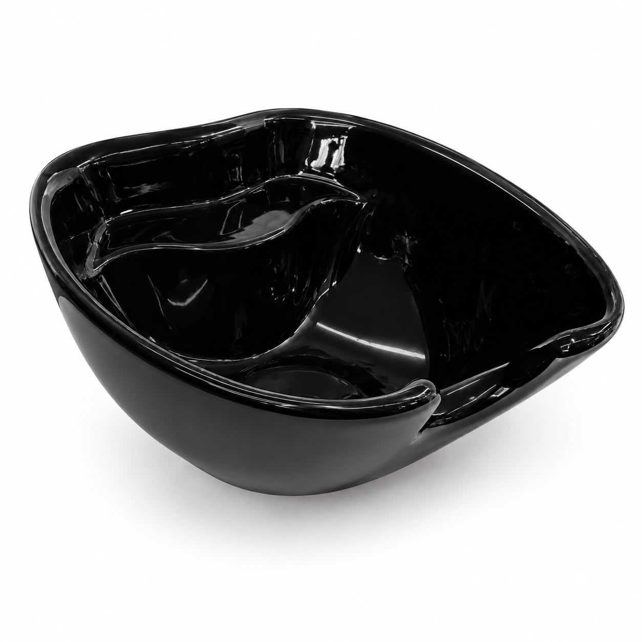 Lavadero/Tazón de Fibra de Vidrio Negro para Lavacabeza