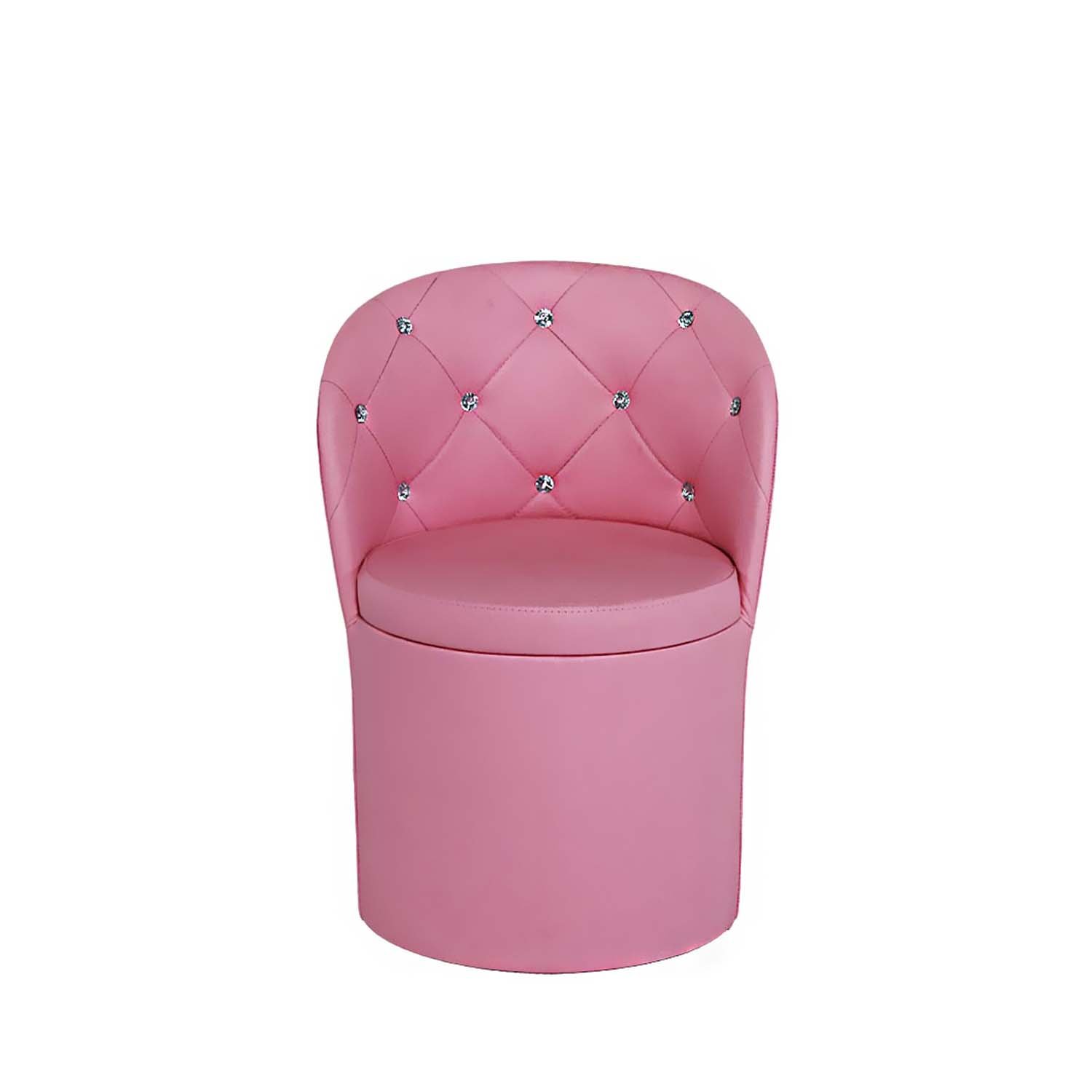 Puff con Respaldo Glam Liria (Rosa) 2