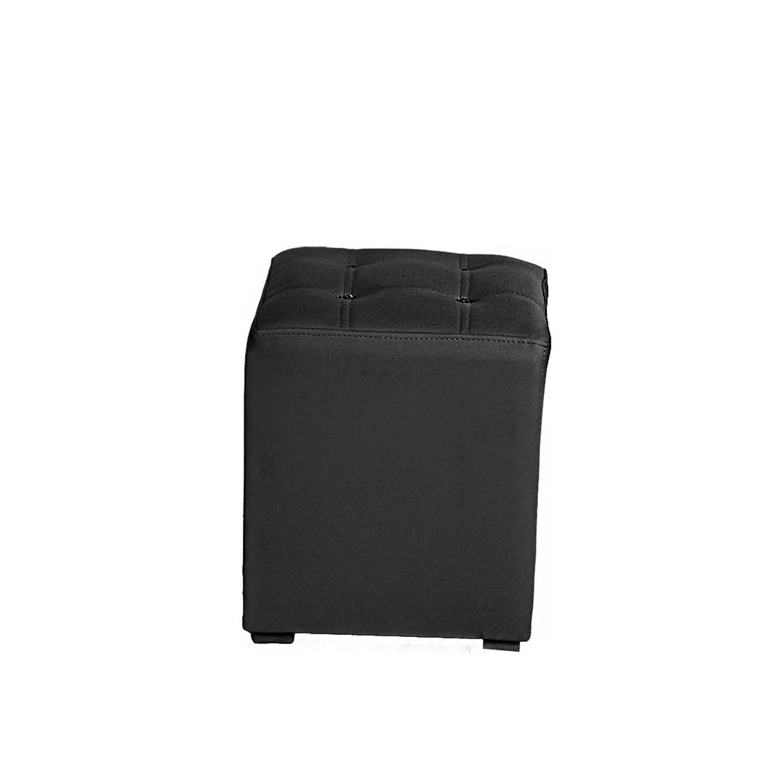 Puff Cubo Moderno Brik (Negro) 3