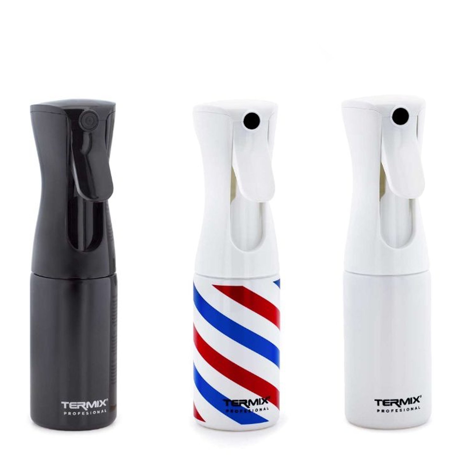Kit Pulverizador Profesional de Agua Termix - ZNegro, Blanco, Barber.
