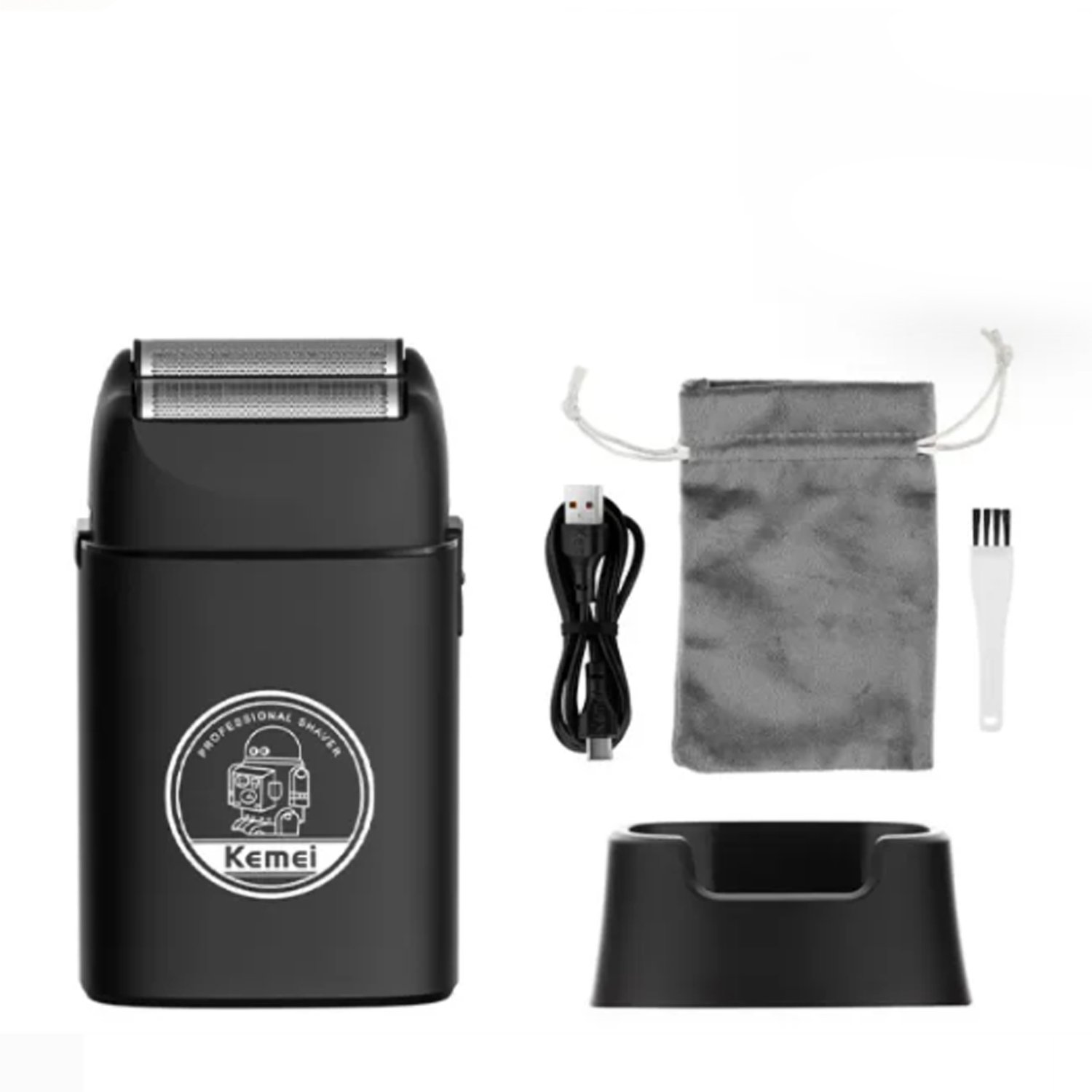 Shaver Kemei Retro Black Edition 2