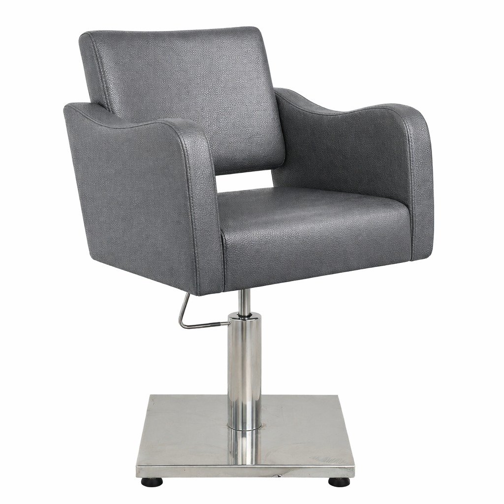 Silla de Corte Profesional Gris Personalizado JUWE