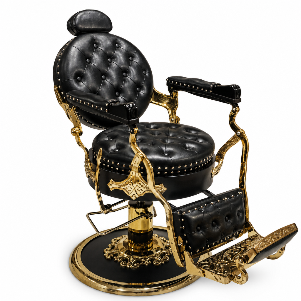 Sillon Barbero Elegante Capitoneado de Lujo ELESS