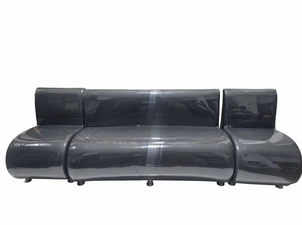 Sillon De Espera Comoda Negra DIAM