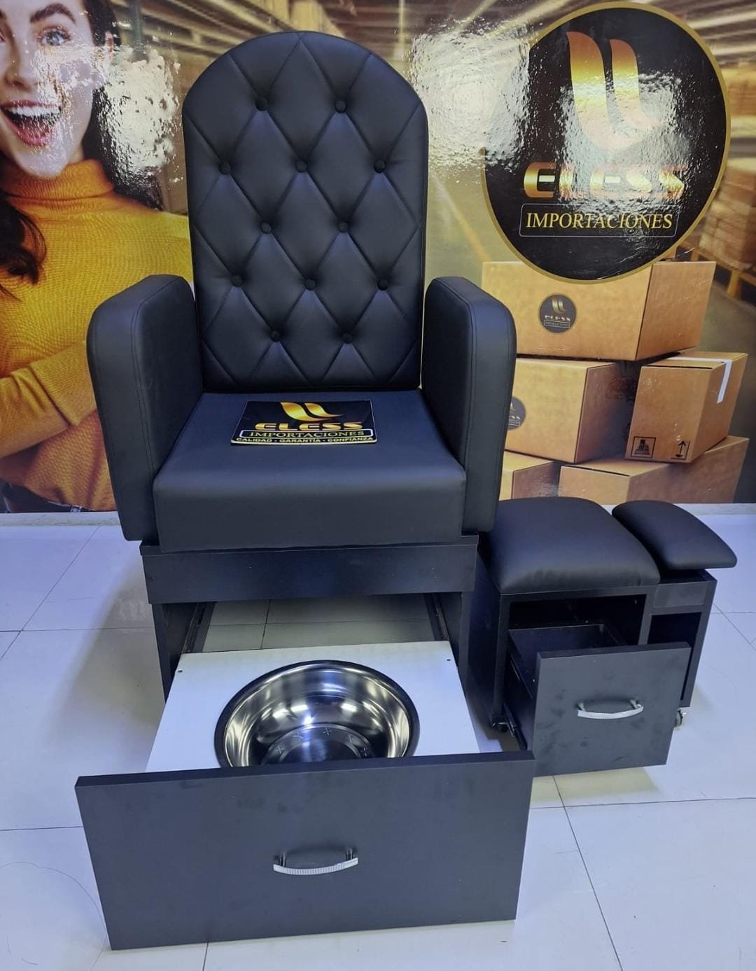 sillon de pedicure