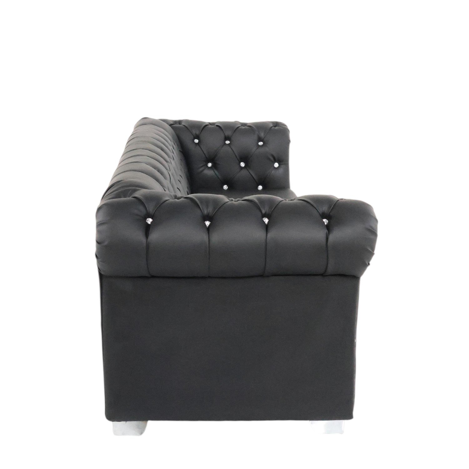 Sofa de Espera Chesterfield Estilo Refinado Único 3